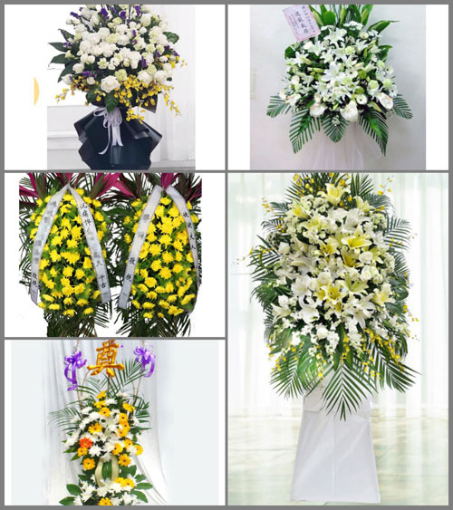 福建漳州云霄县火田镇莆中村白事花篮预定